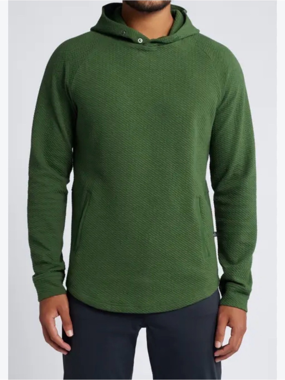 Swannies Hoodie Mens Camden Hunter Green Pullover Golf Performance-NWT Sz XXL